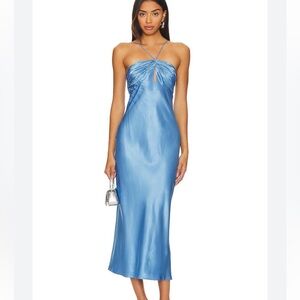 Stelle Dress in Blue Lake - Rails